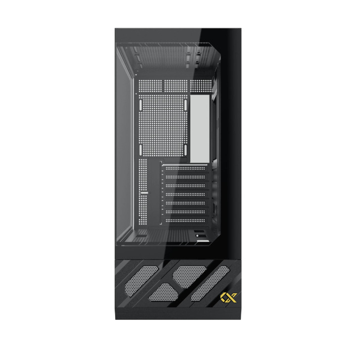 Кутия за компютър Xigmatek Alphard Pro, E-ATX, 6 inch LCD Display, 6бр. aRGB вентилатори - EN48227