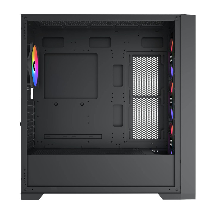 Кутия за компютър Xigmatek Master X II, E-ATX, 4бр. aRGB вентилатори - EN44298
