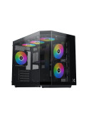 Кутия за компютър Xigmatek Cubi M, mATX, 6бр. aRGB вентилатори - EN42799
