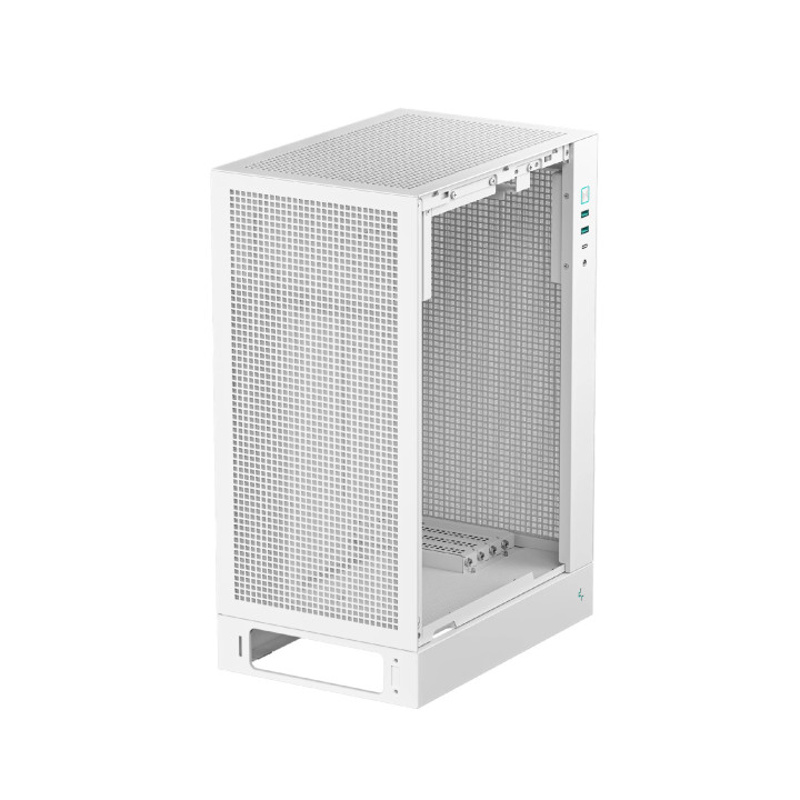Кутия за компютър DeepCool CH170 PLUS WHITE, mATX - R-CH170-WHNGM0-G