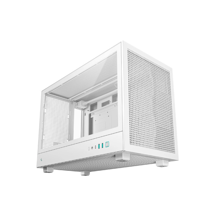 Кутия за компютър DeepCool CH260 WHITE, mATX - R-CH260-WHNGM0-G-1