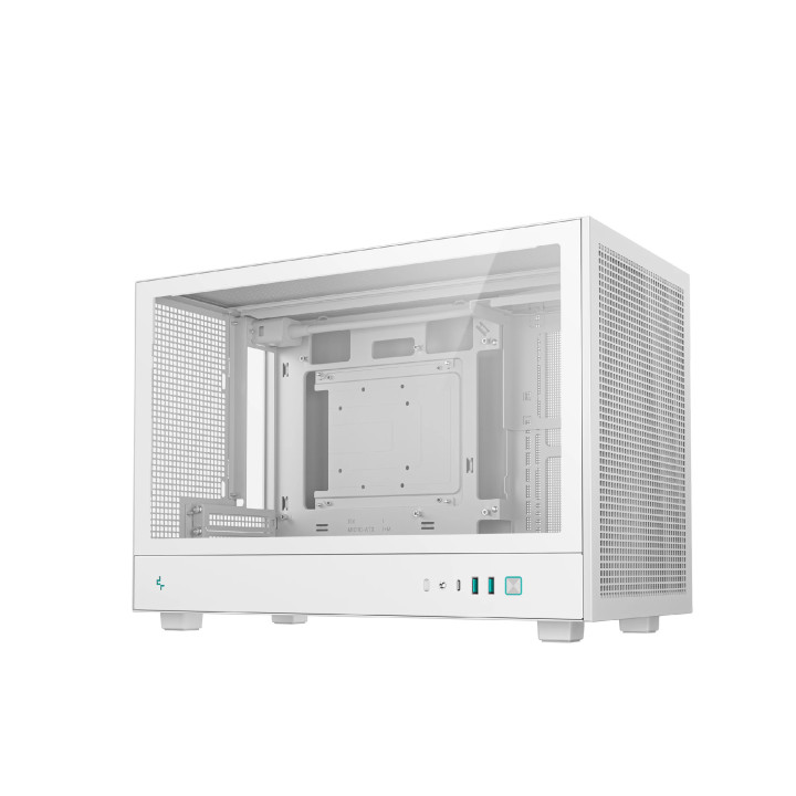 Кутия за компютър DeepCool CH260 WHITE, mATX - R-CH260-WHNGM0-G-1