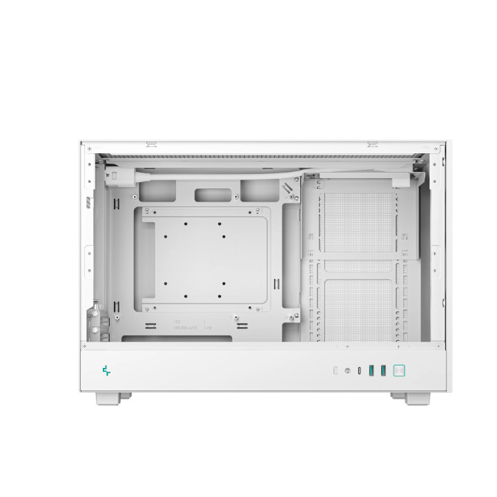 Кутия за компютър DeepCool CH260 WHITE, mATX - R-CH260-WHNGM0-G-1