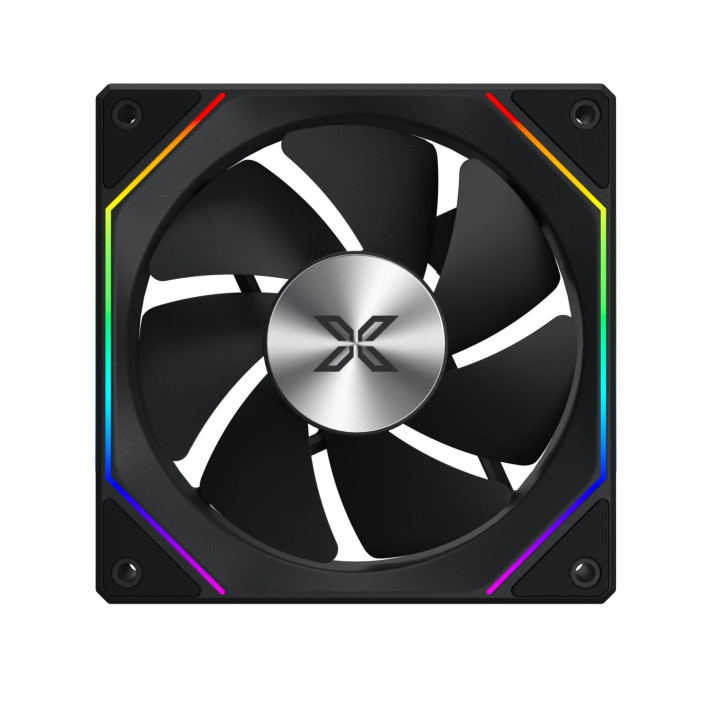 Комплект вентилатори Xigmatek 3-in-1 Infinity G22A 3x120mm, Infinity Mirror, A-RGB - EN44793