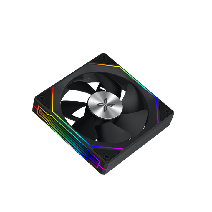 Комплект вентилатори Xigmatek 3-in-1 Infinity G22A 3x120mm, Infinity Mirror, A-RGB - EN44793