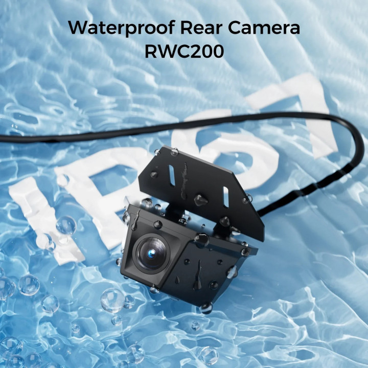 Водоустойчива камера за заден ход VIOFO Waterproof Rear Camera RWC200, 2K Quad HD, 9.5m cable included - VIOFO-RWC200-9.5m