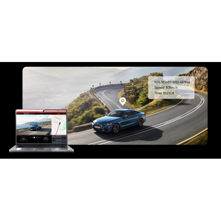 Видео регистратор VIOFO Dash Cam A229 Ultra 2 Channel, 4K, HDR, Dual Sony STARVIS 2 8MP, GPS, Bluetooth - VIOFO-A229-ULTRA-2CH