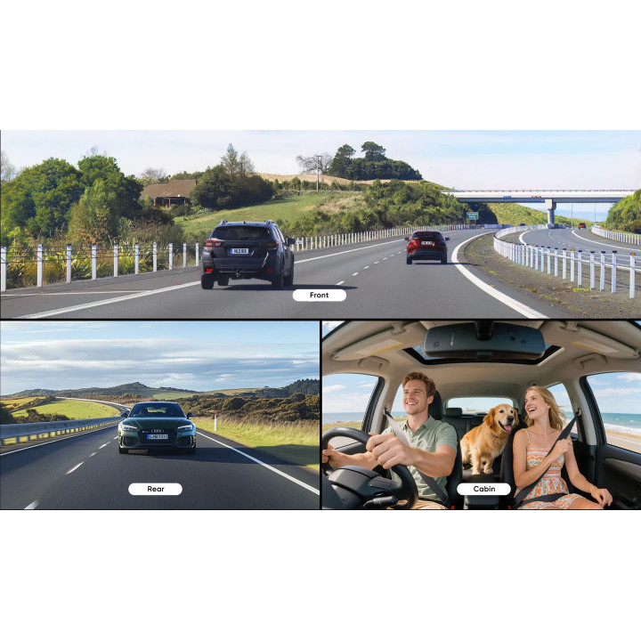 Видео регистратор VIOFO Dash Cam A229 Ultra 3 Channel, 4K, HDR, Dual Sony STARVIS 2 8MP, GPS, Bluetooth - VIOFO-A229-ULTRA-3CH