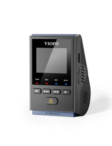 Видео регистратор VIOFO Dash Cam A119 M Pro 4K, 30fps, Sony STARVIS 2, WiFi 6, GPS - VIOFO-A119-M-PRO-4K