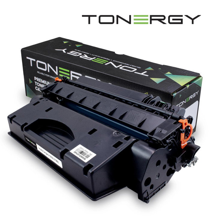 Съвместима тонер касета Tonergy HP 05X 80X CE505XL CF280XL Black, High Capacity 10000k - TONERGY-CE505XL/CF280XL