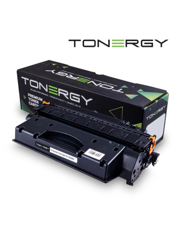 Съвместима тонер касета Tonergy HP 05X CE505X Canon CRG-719H Black, High Capacity 6.5k - TONERGY-CE505X/CRG-719H