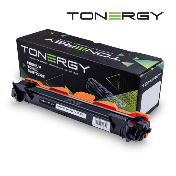 Съвместима тонер касета Tonergy BROTHER TN-1090 Black, 1.5k - TONERGY-TN1090