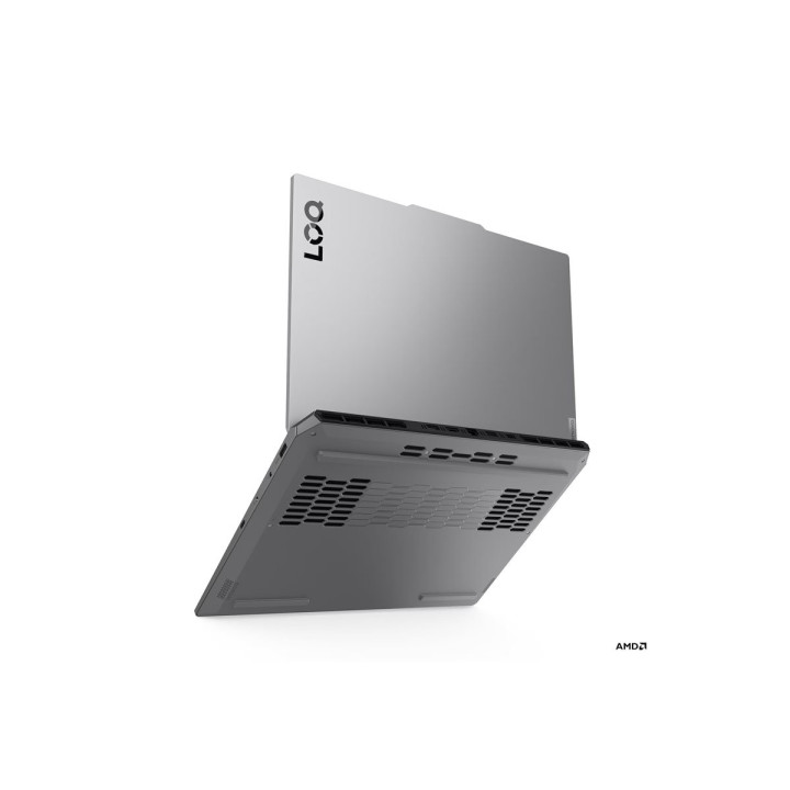 Лаптоп Lenovo LOQ, AMD Ryzen 7 250, 15.6" FHD (1920x1080) 144Hz IPS, 32GB RAM, 512GB SSD, GeForce RTX5060 8GB, NO OS - 83JG004ABM