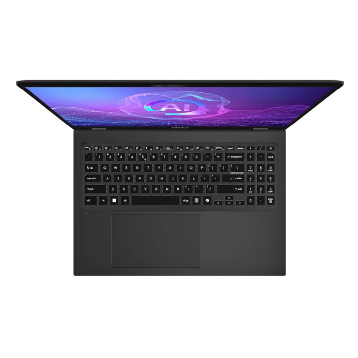 Лаптоп MSI Prestige 16 AI  Evo B2VMG, Intel Core Ultra 9 288V, 16" 4K UHD (3840x2160) OLED, 32GB LPDDR5X RAM, 1TB SSD, Intel Arc, Win 11 Home - 9S7-15A341-049