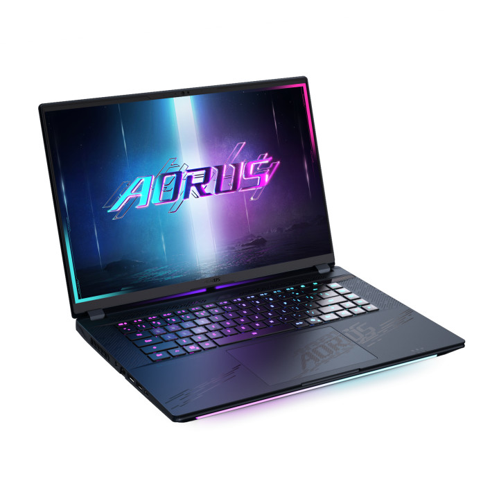 Лаптоп Gigabyte AORUS MASTER 16 BYH, Intel Core Ultra 9 275HX, 16" OLED, 32GB DDR5 RAM, 1TB SSD, GeForce RTX 5080 16GB, Win 11 Pro - AORUS MASTER 16 BYHC5EEE64SP