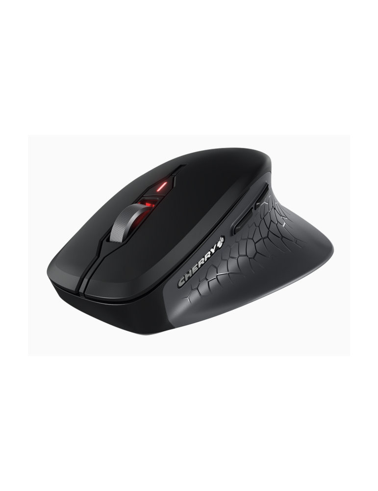 Геймърска мишка CHERRY Stream ергономична безшумна Comfort, 6 бут, 4000dpi, черна - JW-8550-2