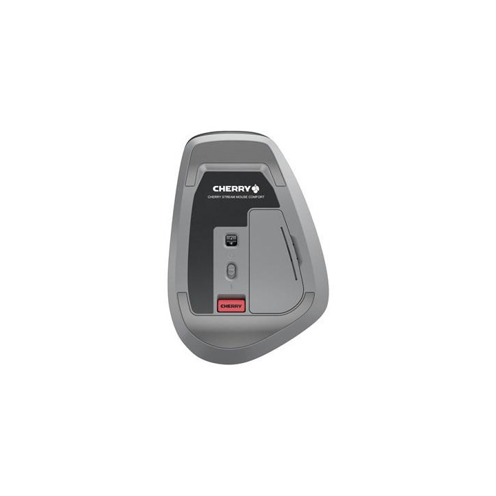 Геймърска мишка CHERRY Stream ергономична безшумна Comfort, 6 бут, 4000dpi, черна - JW-8550-2