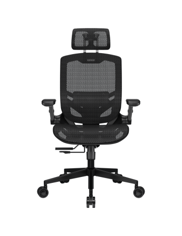 Геймърски стол Cougar SPEEDER ONE Gaming chair, Black - CGR-SPO-BLB