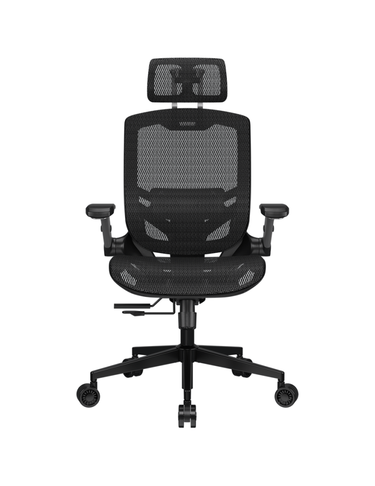 Геймърски стол Cougar SPEEDER ONE Gaming chair, Black - CGR-SPO-BLB
