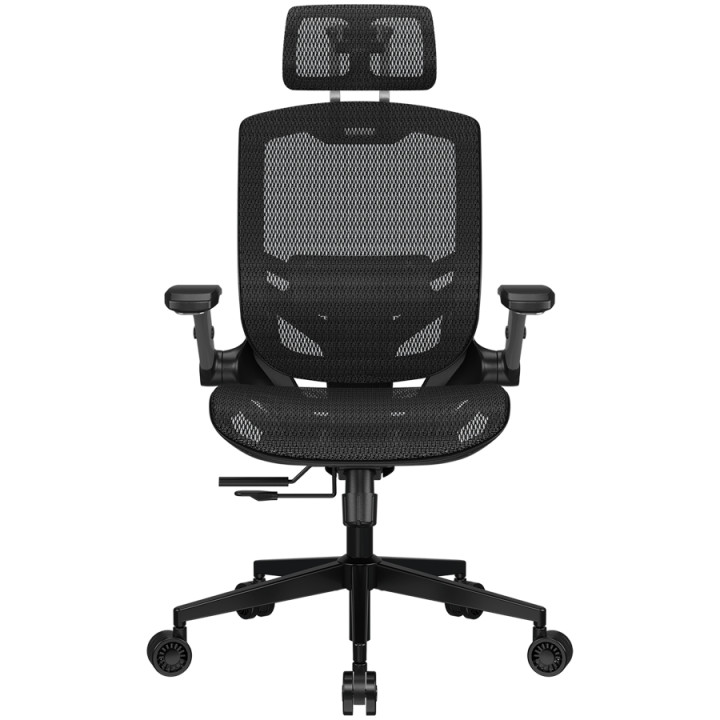Геймърски стол Cougar SPEEDER ONE Gaming chair, Black - CGR-SPO-BLB