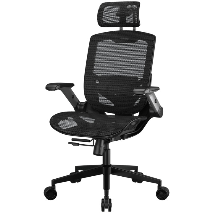 Геймърски стол Cougar SPEEDER ONE Gaming chair, Black - CGR-SPO-BLB