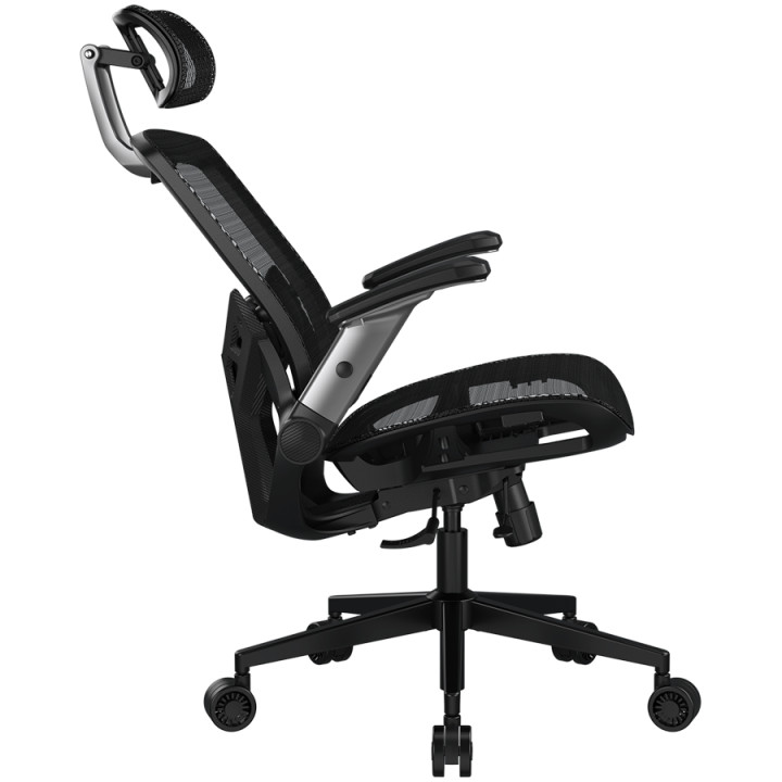 Геймърски стол Cougar SPEEDER ONE Gaming chair, Black - CGR-SPO-BLB