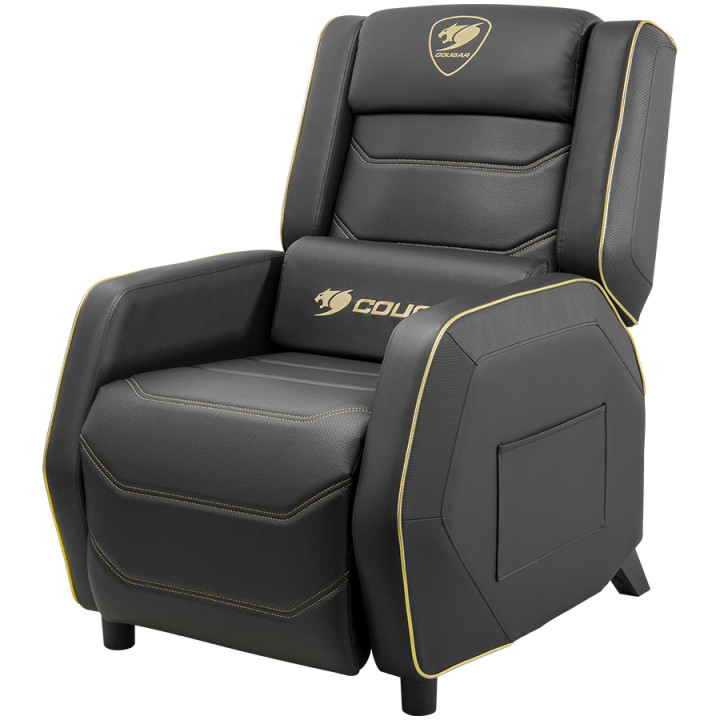 Геймърски стол Cougar RANGER S ROYAL Gaming Sofa, Black Gold - CGR-RANGER S-RY