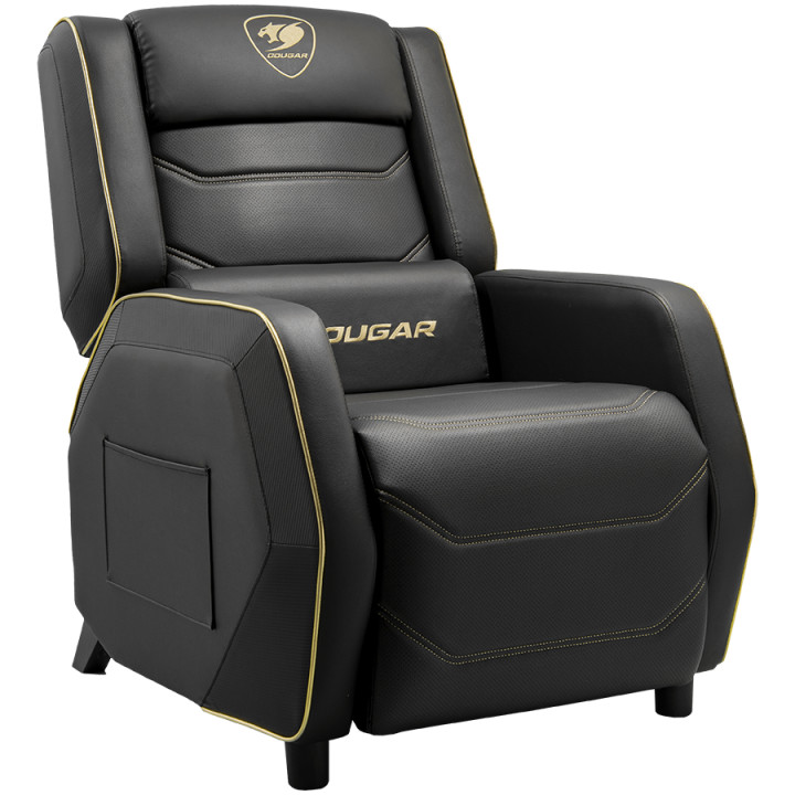 Геймърски стол Cougar RANGER S ROYAL Gaming Sofa, Black Gold - CGR-RANGER S-RY