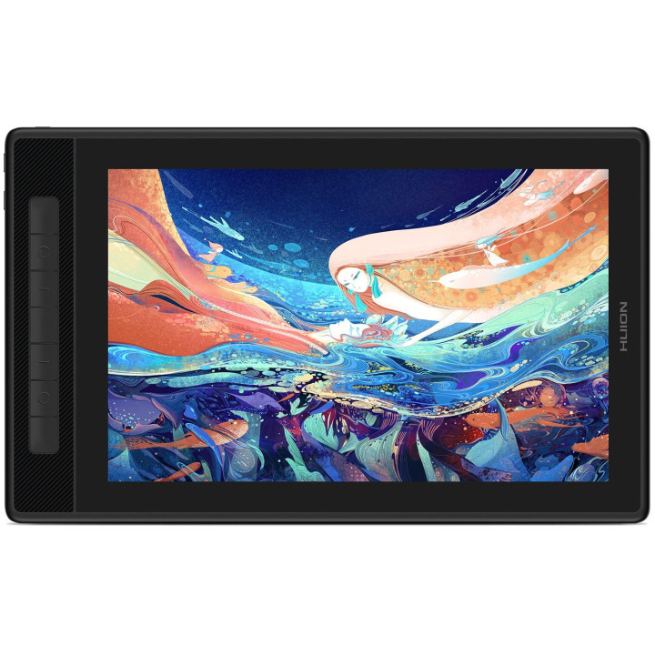 Графичен дисплей таблет HUION Kamvas Pro 13, 13.3;, 2.5K 2560 x 1600, Черен - GT1302