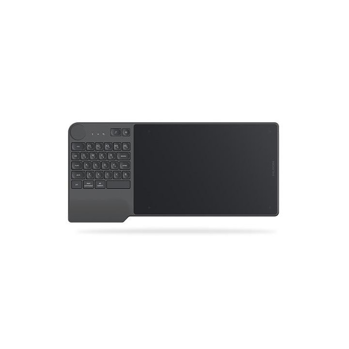 Графичен таблет HUION Inspiroy Keydial KD200, USB-C, Bluetooth, Metal Grey