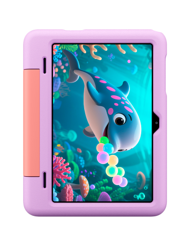 Таблет Blackview Tab 20 Kids Tablet 10.1", 4 64GB Unisoc T310 5 8MP, Android 15, 6600mAh   10W, Wi-Fi, Purple, Kids Edition - BVTAB20KIDS_PURPLE