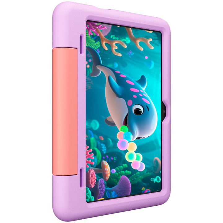 Таблет Blackview Tab 20 Kids Tablet 10.1", 4 64GB Unisoc T310 5 8MP, Android 15, 6600mAh   10W, Wi-Fi, Purple, Kids Edition - BVTAB20KIDS_PURPLE