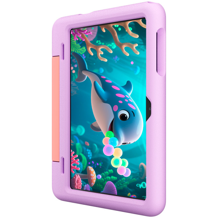 Таблет Blackview Tab 20 Kids Tablet 10.1", 4 64GB Unisoc T310 5 8MP, Android 15, 6600mAh   10W, Wi-Fi, Purple, Kids Edition - BVTAB20KIDS_PURPLE