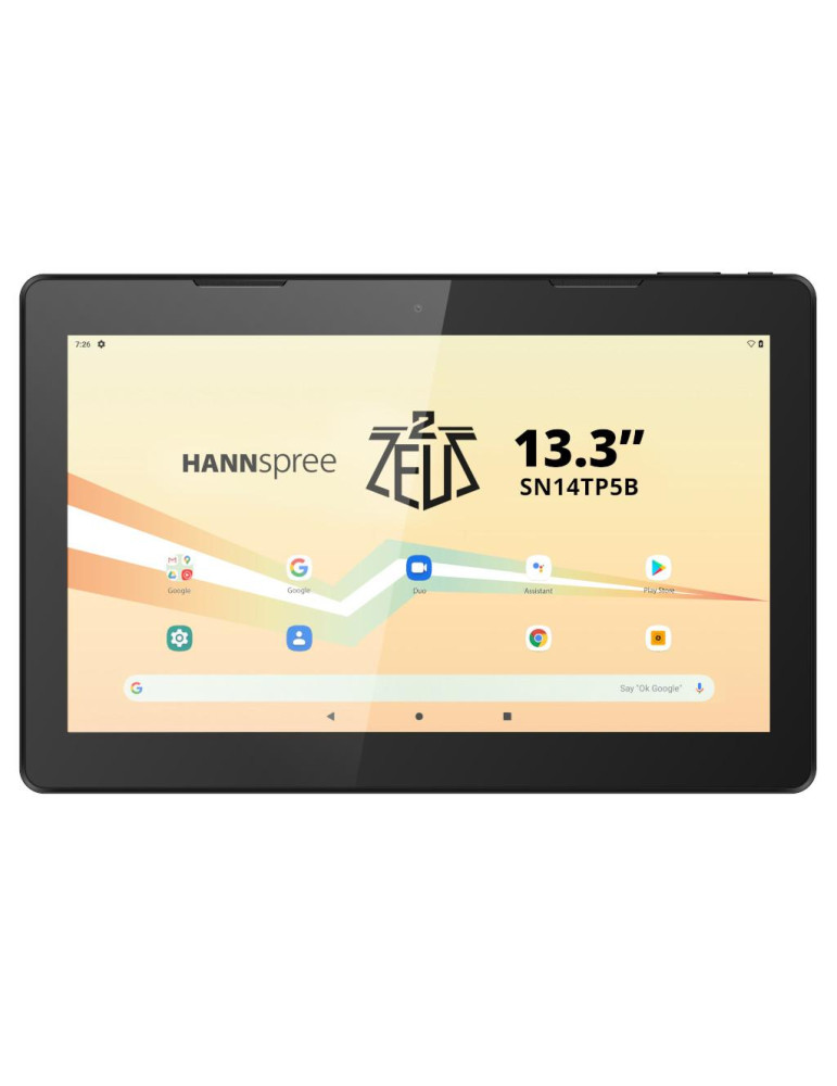 Таблет HANNspree Pad Zeus 2, 13.3;, Octa Core 2.0 Ghz, 4GB RAM, 64GB, Wi-Fi, Bluetooth, Full HD, Черен - SN14TP5B2AT