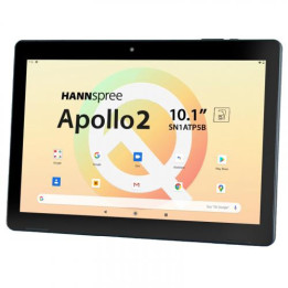 Таблет HANNspree Apollo 2, 10.1;, Quad Core MT8168 2.0 GHz, 3GB RAM, 32GB, Wi-Fi, Bluetooth, Черен - SN1ATP5B2AT