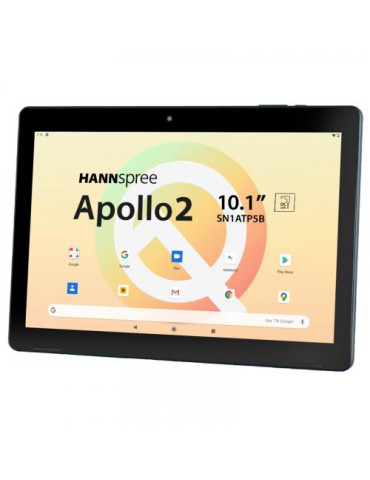 Таблет HANNspree Apollo 2, 10.1;, Quad Core MT8168 2.0 GHz, 3GB RAM, 32GB, Wi-Fi, Bluetooth, Черен - SN1ATP5B2AT