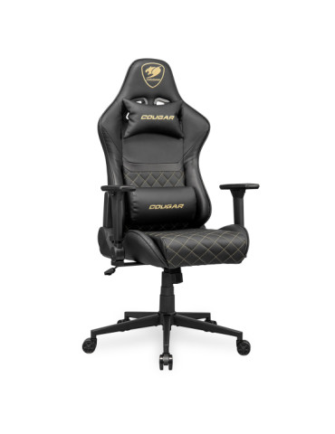 Геймърски стол Cougar ARMOR ONE V2 Gold Gaming chair - CGR-AO2-GLB