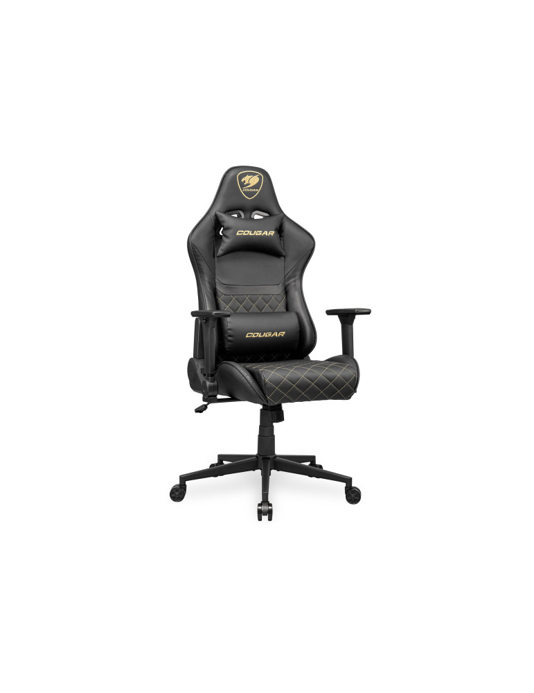 Геймърски стол Cougar ARMOR ONE V2 Gold Gaming chair - CGR-AO2-GLB