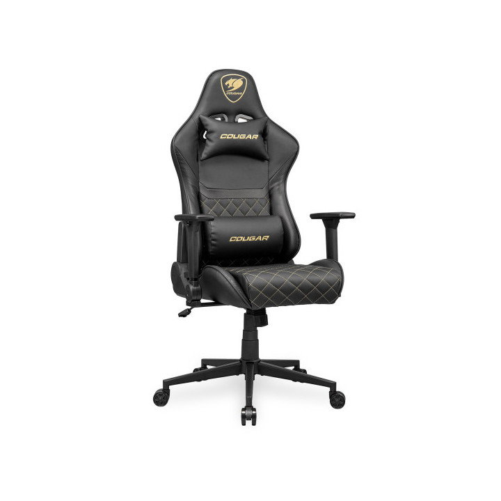 Геймърски стол Cougar ARMOR ONE V2 Gold Gaming chair - CGR-AO2-GLB