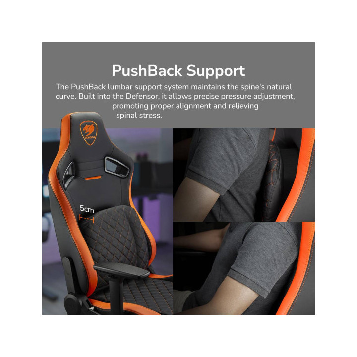 Геймърски стол Cougar Chair Defensor - CGR-DFL