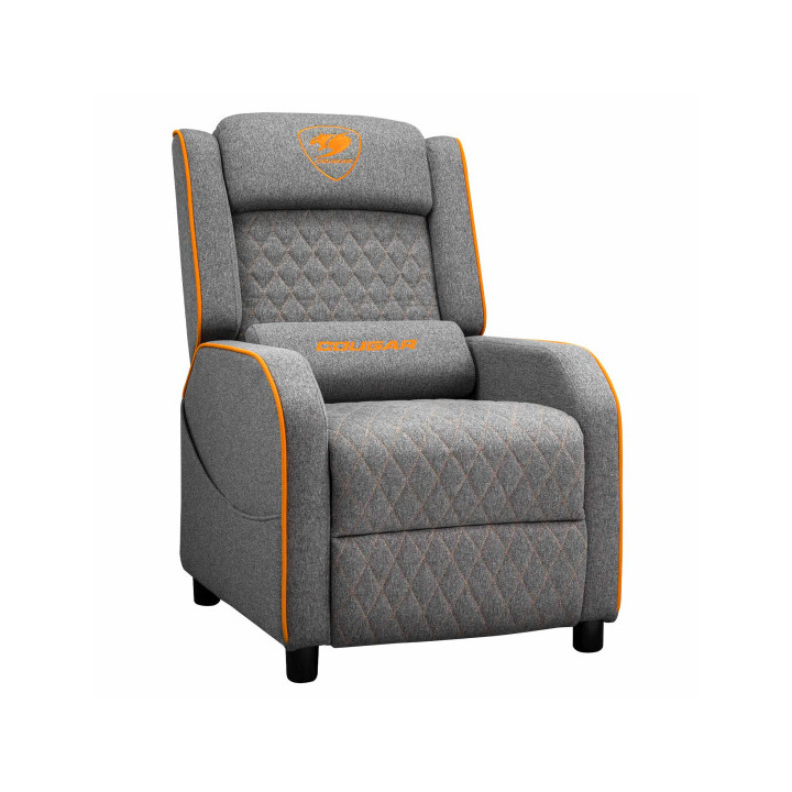 Геймърски стол Cougar RANGER ONE Gaming Sofa, Grey-Orange - CGR-RAO-GRA