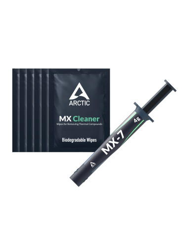 Термопаста Arctic MX-7 Thermal Compound 4gr with 6pcs MX Cleaner - ACTCP00092A