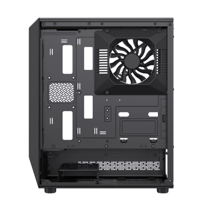 Кутия за компютър Gamemax Vista COC AB, ATX, 5 x 120 mm A-RGB Fans, MB Plate COC Fan - GM-VISTA-COC-AB