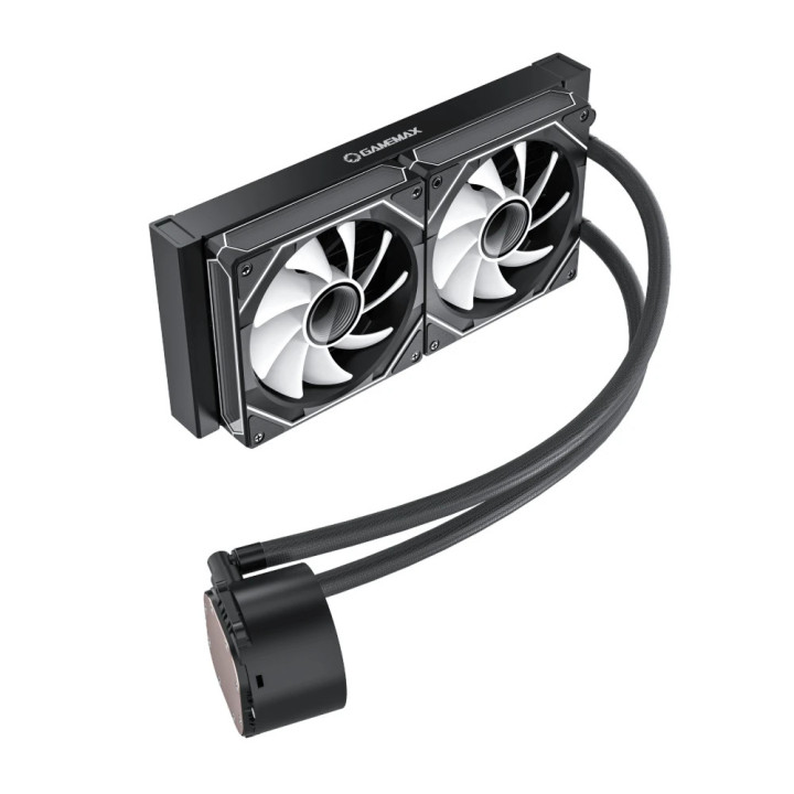 Водно охлаждане Gamemax IceBurg 240 Digital Black - Addressable RGB - GM-ICEBURG-240-DIGITAL-BK