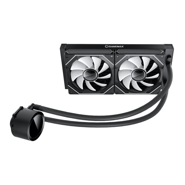 Водно охлаждане Gamemax IceBurg 240 Digital Black - Addressable RGB - GM-ICEBURG-240-DIGITAL-BK