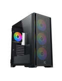 Геймърски компютър ION Master X II, E-ATX, 4 x 120 mm A-RGB, с процесор Intel i5-14400F, Nvidia GeForce RTX 5060 WINDFORCE OC 8GB GDDR7, RAM 32GB(2x16GB) DDR5 5600MHz DDR5, SSD 2TB NVMe, 6000 MB/s / 5000 MB/s, WiFi