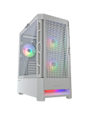 Геймърски компютър ION AIRFACE RGB, White, с процесор Intel Core i5-14400F и видео карта RX 7600 8GB, RAM 16GB(2x8GB) 3200MHz FURY Beast Black, 1TB NVME SSD