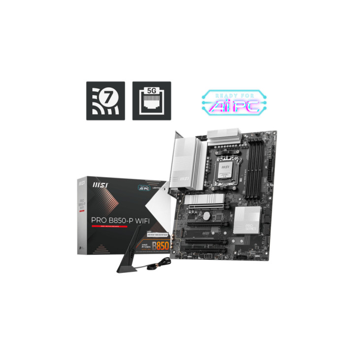 Офис компютър ION с процесор AMD Ryzen 9 7900X, видео карта RTX 5070 12GB GDDR7, RAM памет 32GB(2x16GB) DDR5 5600MHz DDR5 CL36, SSD диск 1ТB Samsung 980 Pro, твърд диск 2TB, WiFi, Win 11 Pro