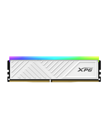 RAM памет Adata XPG 8GB DDR4 3200MHz SPECTRIX D35G DDR4 RGB  WHITE, CL 16-20-20 - AX4U32008G16A-SWHD35G
