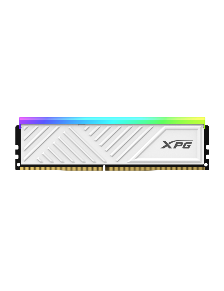 RAM памет Adata XPG 8GB DDR4 3200MHz SPECTRIX D35G DDR4 RGB  WHITE, CL 16-20-20 - AX4U32008G16A-SWHD35G